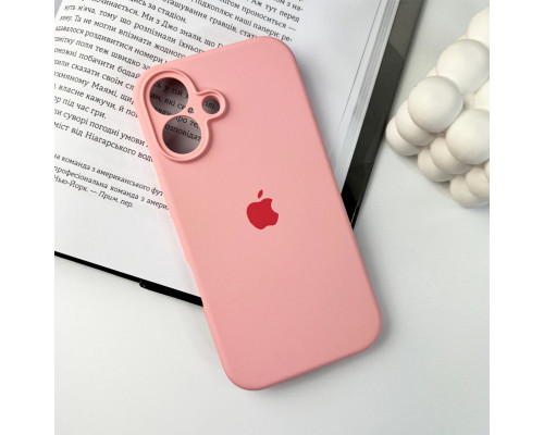 Чохол для смартфона Silicone Full Case AA Camera Protect for Apple iPhone 16 41,Pink (FullAAi16-41)