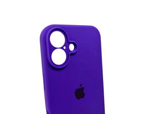 Чохол для смартфона Silicone Full Case AA Camera Protect for Apple iPhone 16 54,Amethist (FullAAi16-54)