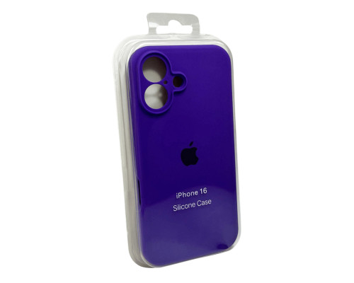 Чохол для смартфона Silicone Full Case AA Camera Protect for Apple iPhone 16 54,Amethist (FullAAi16-54)