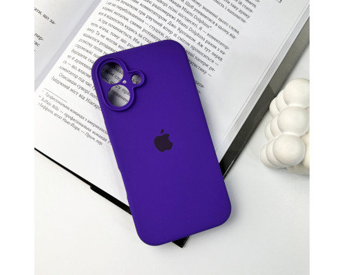 Чохол для смартфона Silicone Full Case AA Camera Protect for Apple iPhone 16 54,Amethist (FullAAi16-54)