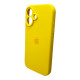 Чохол для смартфона Silicone Full Case AA Camera Protect for Apple iPhone 16 56,Sunny Yellow (FullAAi16-56)