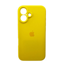 Чохол для смартфона Silicone Full Case AA Camera Protect for Apple iPhone 16 56,Sunny Yellow (FullAAi16-56)