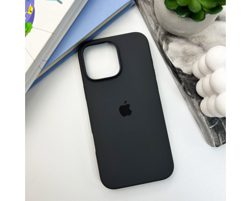 Чохол для смартфона Silicone Full Case AA Open Cam for Apple iPhone 16 Pro Max 12,Dark Grey (FullOpenAAi16PM-12)