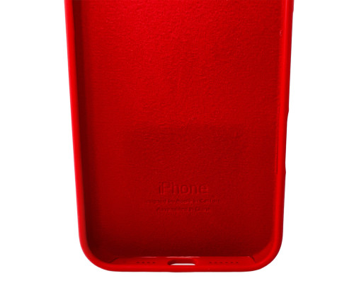 Чохол для смартфона Silicone Full Case AA Open Cam for Apple iPhone 16 Pro Max 11,Red (FullOpeAAi16PM-11)