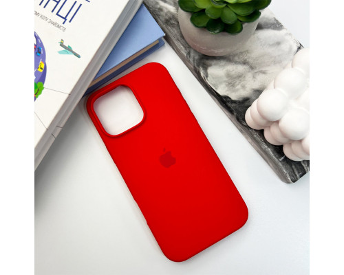 Чохол для смартфона Silicone Full Case AA Open Cam for Apple iPhone 16 Pro Max 11,Red (FullOpeAAi16PM-11)