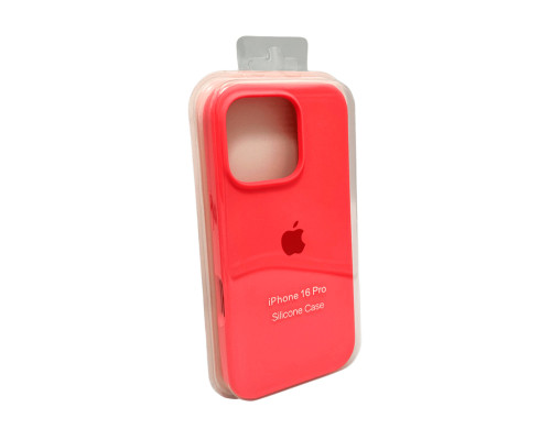 Чохол для смартфона Silicone Full Case AA Open Cam for Apple iPhone 16 Pro 50,Pink Orange (FullOpenAAi16P-50)