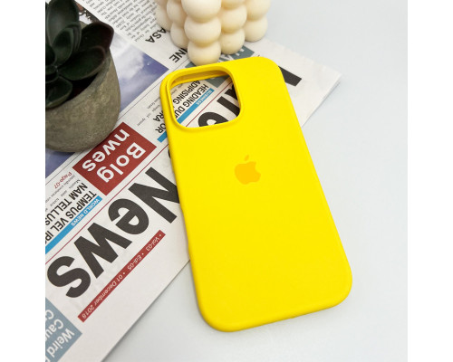 Чохол для смартфона Silicone Full Case AA Open Cam for Apple iPhone 16 Pro Max 4,Yellow (FullOpenAAi16PM-4)