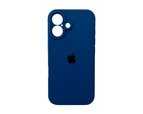 Чохол для смартфона Silicone Full Case AA Camera Protect for Apple iPhone 16 16,Blue (FullAAi16-16)