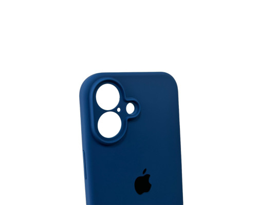 Чохол для смартфона Silicone Full Case AA Camera Protect for Apple iPhone 16 16,Blue (FullAAi16-16)