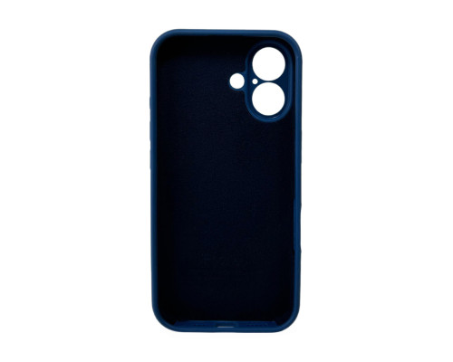 Чохол для смартфона Silicone Full Case AA Camera Protect for Apple iPhone 16 16,Blue (FullAAi16-16)