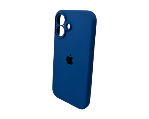 Чохол для смартфона Silicone Full Case AA Camera Protect for Apple iPhone 16 16,Blue (FullAAi16-16)
