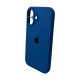 Чохол для смартфона Silicone Full Case AA Camera Protect for Apple iPhone 16 16,Blue (FullAAi16-16)