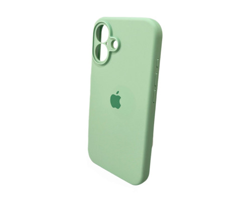 Чохол для смартфона Silicone Full Case AA Camera Protect for Apple iPhone 16 51,Avokado Green (FullAAi16-51)
