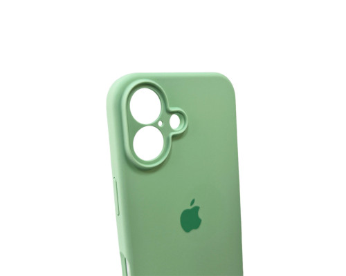 Чохол для смартфона Silicone Full Case AA Camera Protect for Apple iPhone 16 51,Avokado Green (FullAAi16-51)
