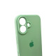 Чохол для смартфона Silicone Full Case AA Camera Protect for Apple iPhone 16 51,Avokado Green (FullAAi16-51)