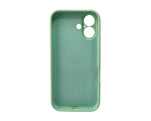 Чохол для смартфона Silicone Full Case AA Camera Protect for Apple iPhone 16 51,Avokado Green (FullAAi16-51)
