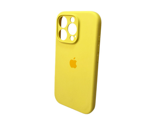 Чохол для смартфона Silicone Full Case AA Camera Protect for Apple iPhone 16 Pro 4,Yellow (FullAAi16P-4)