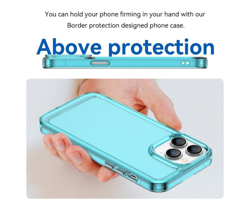 Чохол для смартфона Cosmic Clear Color 2 mm for Apple iPhone 14 Pro Transparent Blue (ClearColori14PTrBlue)