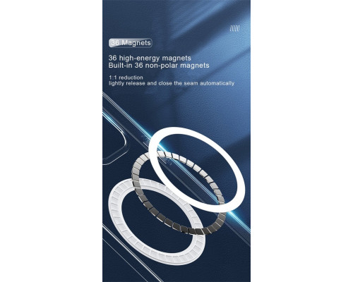 Чохол Cosmic Acrylic MagSafe HQ for Apple iPhone 15 Pro Transparent (Acrili15pClear)