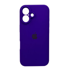 Чохол для смартфона Silicone Full Case AA Camera Protect for Apple iPhone 16 22,Dark Purple (FullAAi16-22)