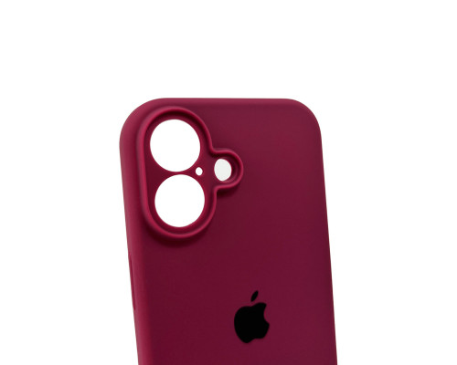 Чохол для смартфона Silicone Full Case AA Camera Protect for Apple iPhone 16 47,Plum (FullAAi16-47)