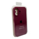 Чохол для смартфона Silicone Full Case AA Camera Protect for Apple iPhone 16 47,Plum (FullAAi16-47)