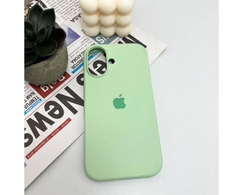 Чохол для смартфона Silicone Full Case AA Open Cam for Apple iPhone 16 51,Avokado Green (FullOpenAAi16-51)