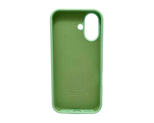 Чохол для смартфона Silicone Full Case AA Open Cam for Apple iPhone 16 51,Avokado Green (FullOpenAAi16-51)