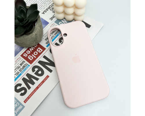 Чохол для смартфона Silicone Full Case AA Open Cam for Apple iPhone 16 57,Dusty Pink (FullOpenAAi16-57)