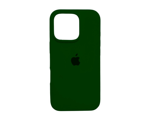 Чохол для смартфона Silicone Full Case AA Open Cam for Apple iPhone 16 Pro Max 31,Dark Green (FullOpenAAi16PM-31)