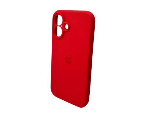 Чохол для смартфона Silicone Full Case AA Camera Protect for Apple iPhone 16 43,Berry Red (FullAAi16-43)