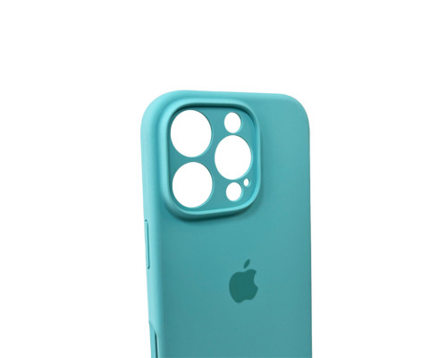 Чохол для смартфона Silicone Full Case AA Camera Protect for Apple iPhone 16 Pro 17,Sea Blue (FullAAi16P-17)