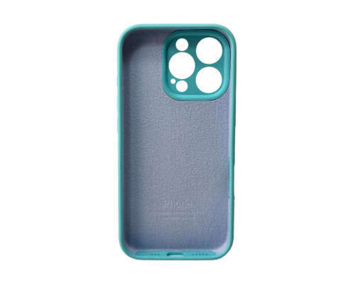 Чохол для смартфона Silicone Full Case AA Camera Protect for Apple iPhone 16 Pro 17,Sea Blue (FullAAi16P-17)