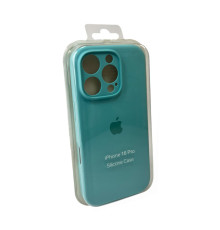 Чохол для смартфона Silicone Full Case AA Camera Protect for Apple iPhone 16 Pro 17,Sea Blue (FullAAi16P-17)