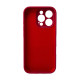 Чохол для смартфона Silicone Full Case AA Camera Protect for Apple iPhone 16 Pro 21,Rose Red (FullAAi16P-21)