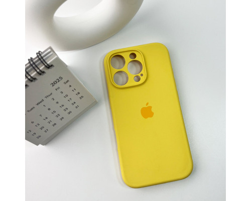 Чохол для смартфона Silicone Full Case AA Camera Protect for Apple iPhone 16 Pro Max 4,Yellow (FullAAi16PM-4)