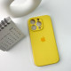 Чохол для смартфона Silicone Full Case AA Camera Protect for Apple iPhone 16 Pro Max 4,Yellow (FullAAi16PM-4)