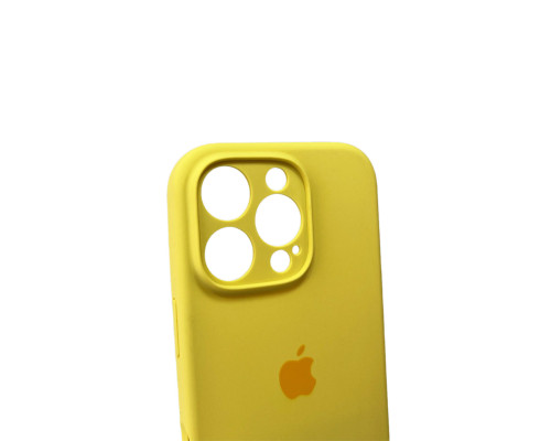 Чохол для смартфона Silicone Full Case AA Camera Protect for Apple iPhone 16 Pro Max 4,Yellow (FullAAi16PM-4)