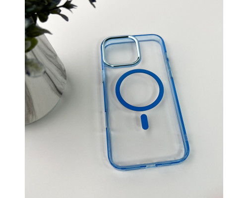 Чохол для смартфона Cosmic Acrilyc Colorful Mag for Apple iPhone 15 Pro Max Light Blue (AcrilycColor15PMLight)