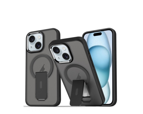 Чохол для смартфона Cosmic Magnetic Stand for Apple iPhone 15 Black (MagStand15Black)