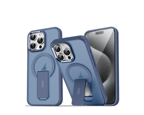 Чохол для смартфона Cosmic Magnetic Stand for Apple iPhone 15 Pro Blue (MagStand15PBlue)