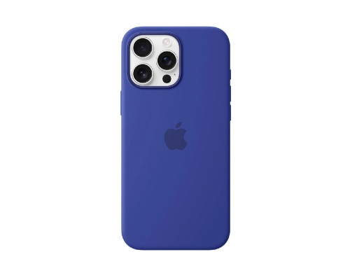 Чохол для смартфона Silicone Full Case AAA MagSafe IC for iPhone 16 Pro Max Brilliant Blue (Orig16PMBlueBR)