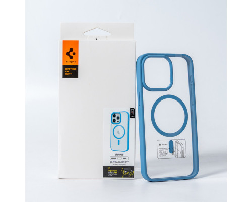 Чохол для смартфона Spigen AAA Magnetic Color for Apple iPhone 13 Pro Max Light Blue (SPGMGCOL13ProMaxLight)