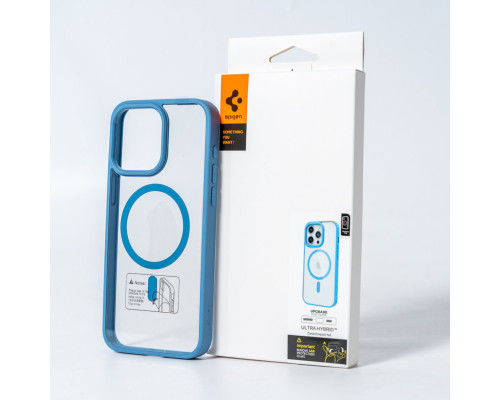 Чохол для смартфона Spigen AAA Magnetic Color for Apple iPhone 13 Pro Max Light Blue (SPGMGCOL13ProMaxLight)