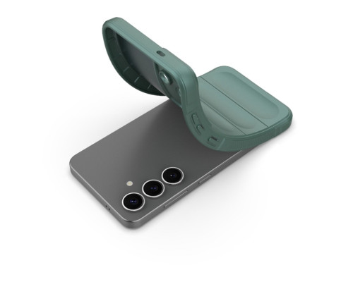 Чохол для смартфона Cosmic Magic Shield for Samsung Galaxy S25 Dark Green (MagicShSAS25Green)