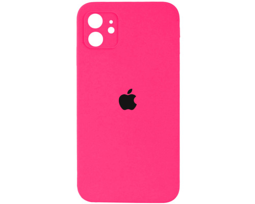 Чохол для смартфона Silicone Full Case AA Camera Protect for Apple iPhone 11 23,Shiny Pink (FullAAi11-23)