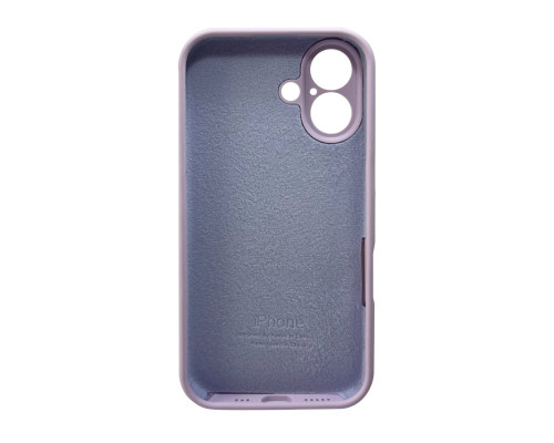 Чохол для смартфона Silicone Full Case AA Camera Protect for Apple iPhone 16 58,Lilac (FullAAi16-58)