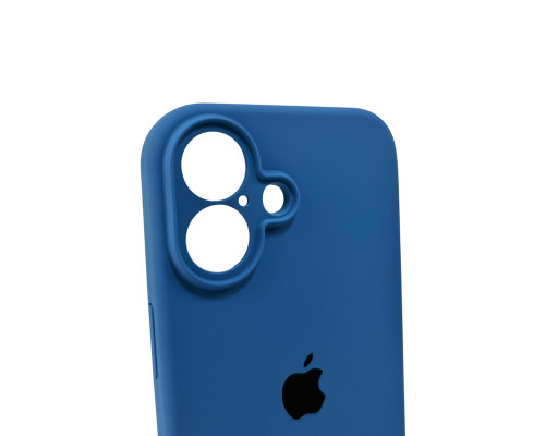 Чохол для смартфона Silicone Full Case AA Camera Protect for Apple iPhone 16 38,Surf Blue (FullAAi16-38)