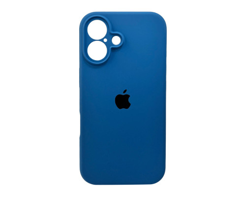 Чохол для смартфона Silicone Full Case AA Camera Protect for Apple iPhone 16 38,Surf Blue (FullAAi16-38)