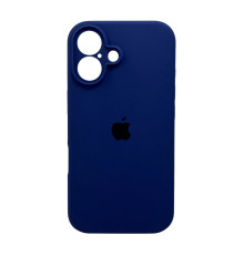 Чохол для смартфона Silicone Full Case AA Camera Protect for Apple iPhone 16 39,Navy Blue (FullAAi16-39)